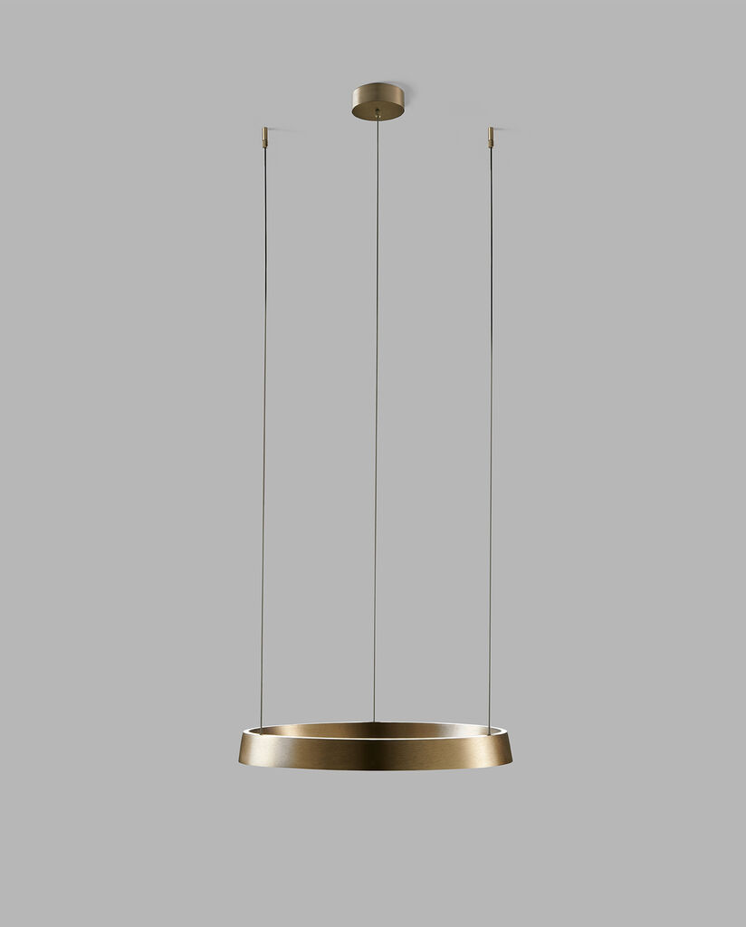 EDGE ROUND Ø500 SWITCH TUNE BRASS