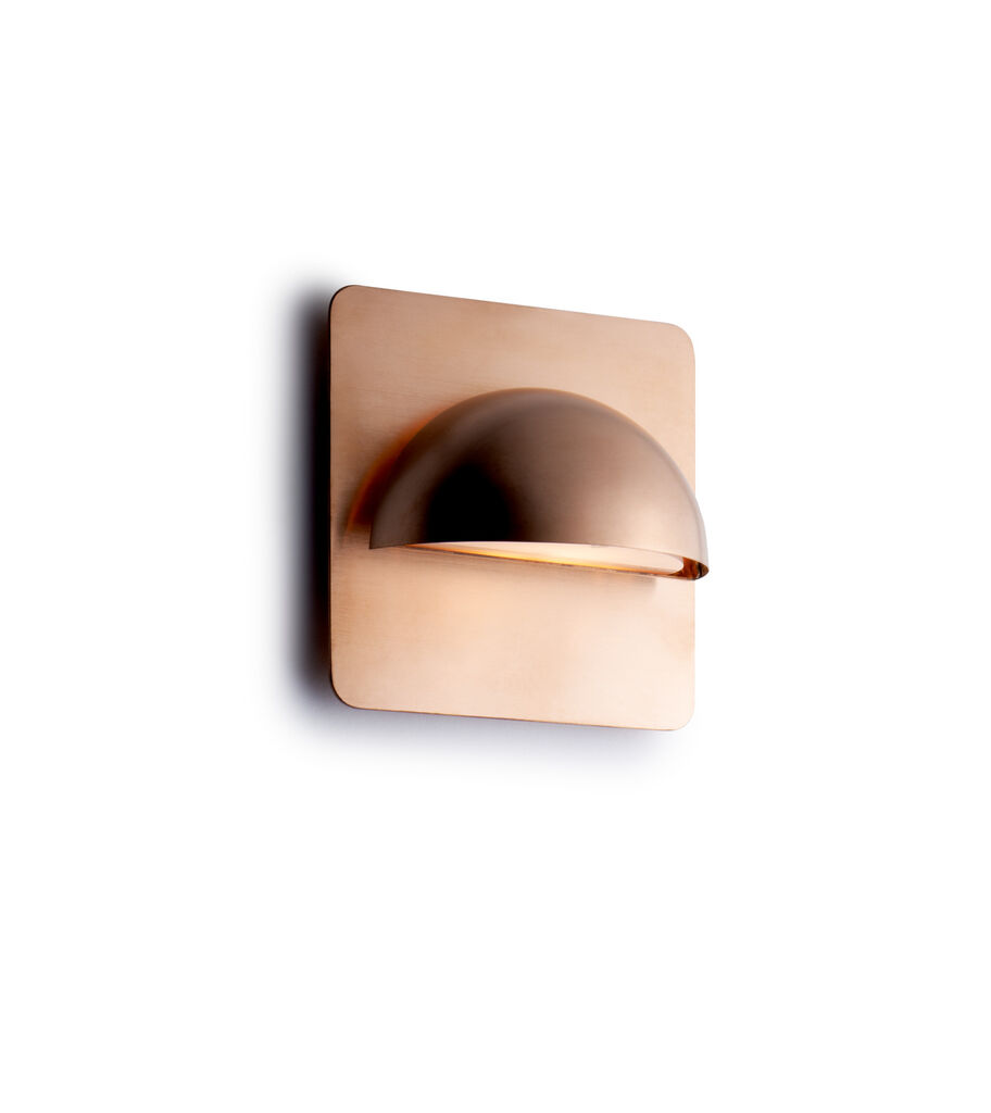 RØRHAT BACKPLATE 30X30CM COPPER RAW