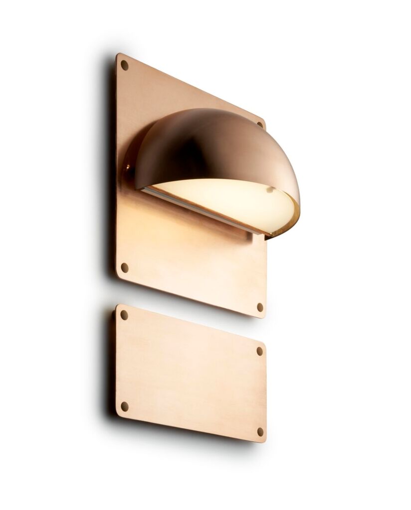 RØRHAT NAMEPLATE 15X30CM COPPER RAW