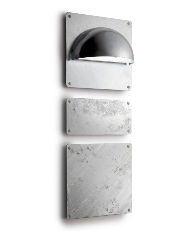 RØRHAT NAMEPLATE 30X30CM GALV.